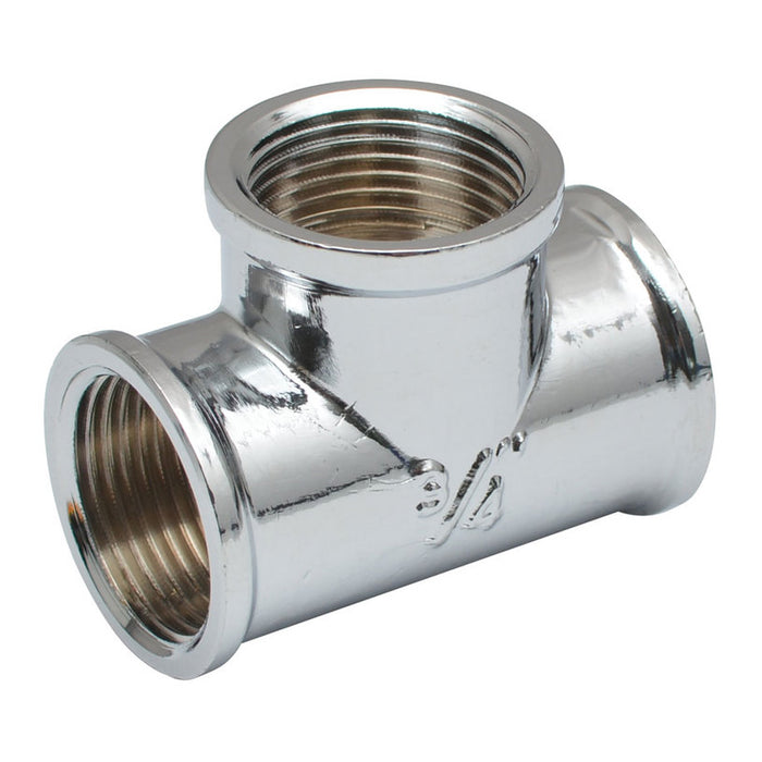 TEE 3/4 CHROME AQUASTO