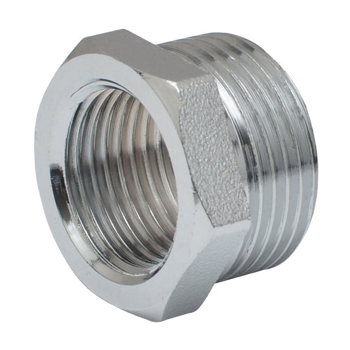 REDUCTION NUT 1/2 X 3/4 CHROME AQUASTO