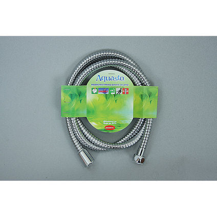 AQUASTO WATER SAVING SHOWER HOSE 10 l/min., chrome