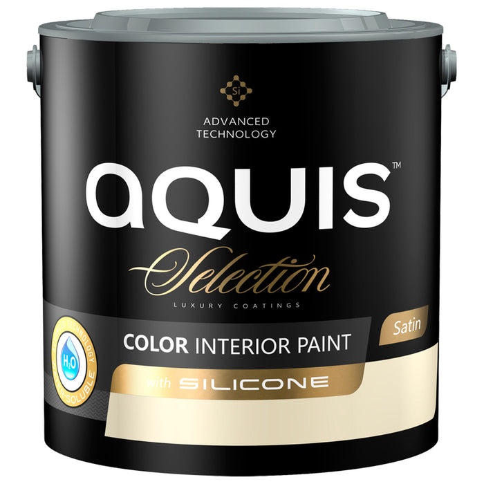 INTERIOR PAINT WITH SILICONE VANILLA CREAM 2.5 L AQUIS