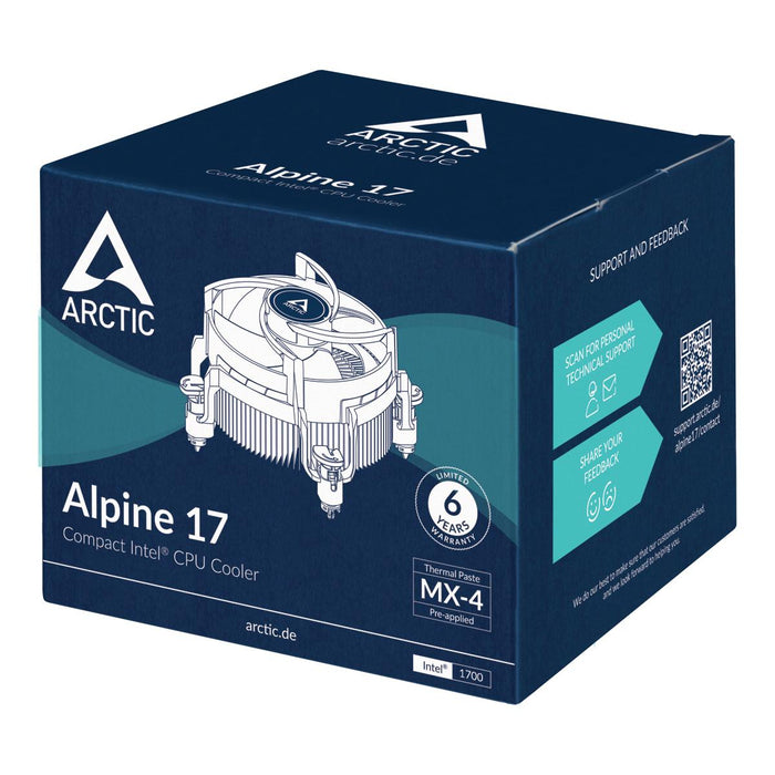 Arctic Alpine 17, 1700 CPU Cooler