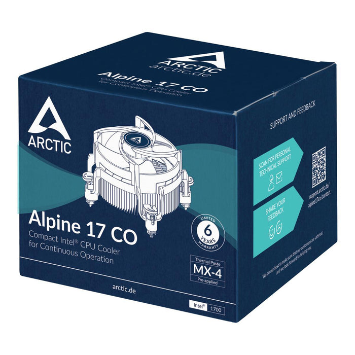 Arctic Alpine 17 CO CPU Cooler, 1700