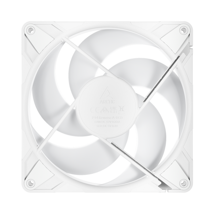 Fan ARCTIC P14 Pro Reverse A-RGB White 140mm PWM - ACFAN00324A