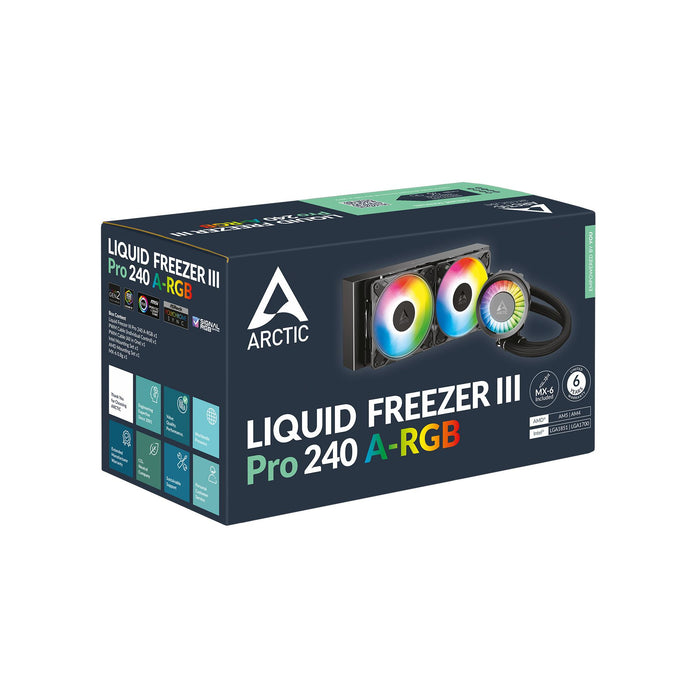Arctic Liquid Freezer III Pro 240 A-RGB processor cooler - Black