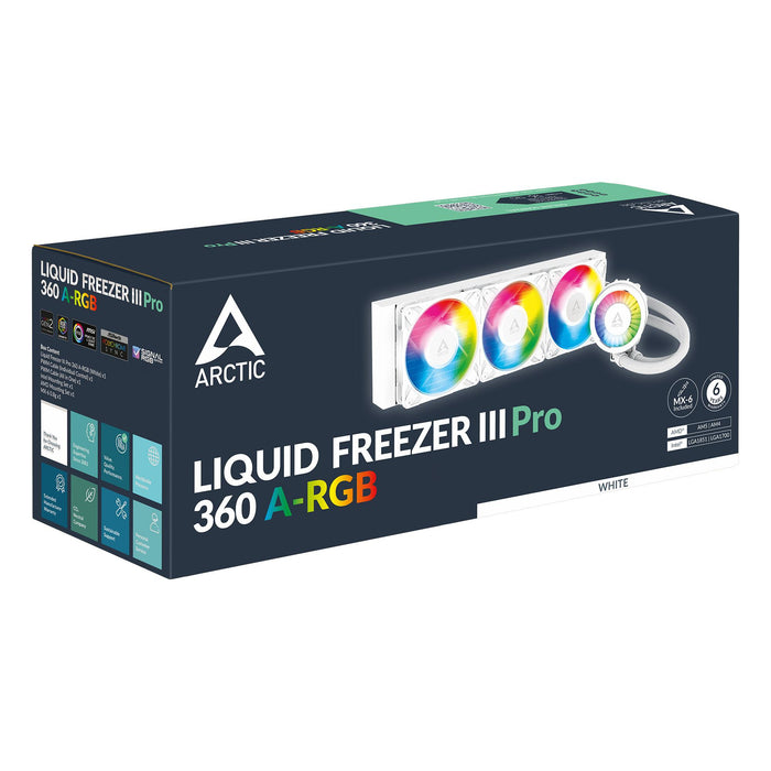 Arctic Liquid Freezer III Pro 360 A-RGB processor cooler - White