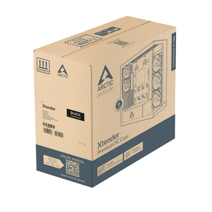 Arctic Xtender PC Case - Black Mid-Tower