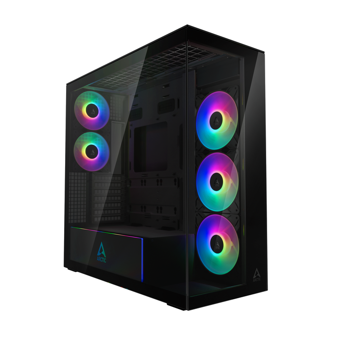 Arctic Xtender Mirror PC Case - Black Mid-Tower