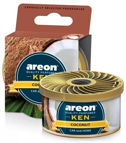 AREON АРОМАТИЗАТОР KEN COCONUT AK27_G01