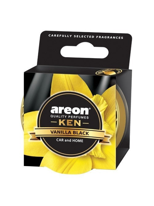 AREON АРОМАТИЗАТОР KEN VANILLA BLACK AK31_G01