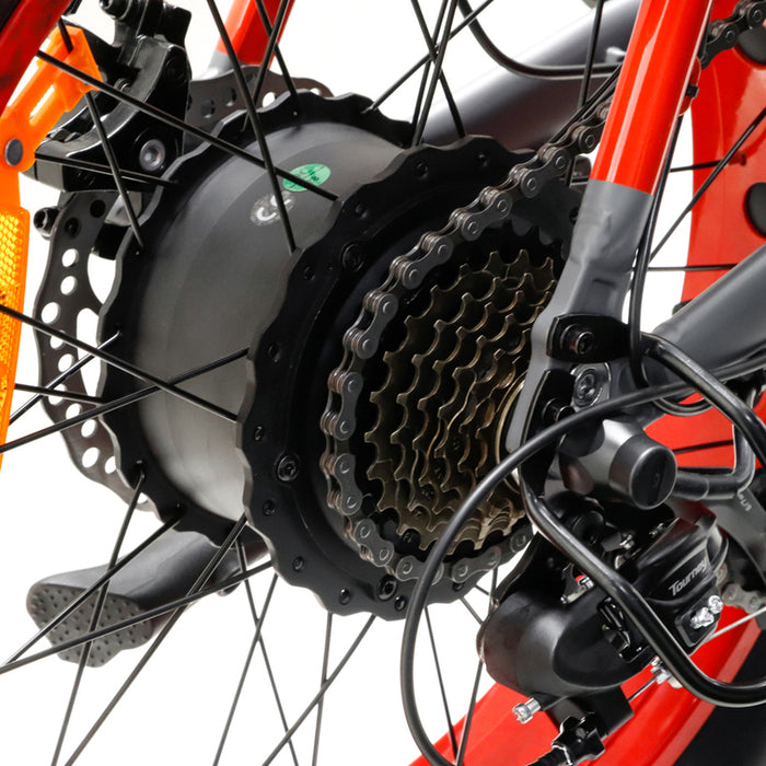 Electric bicycle ARGENTO MINIMAX RED MY2025 250 W, UP TO 25 KM/H, MILEAGE UP TO 70 KM, 20.00 "