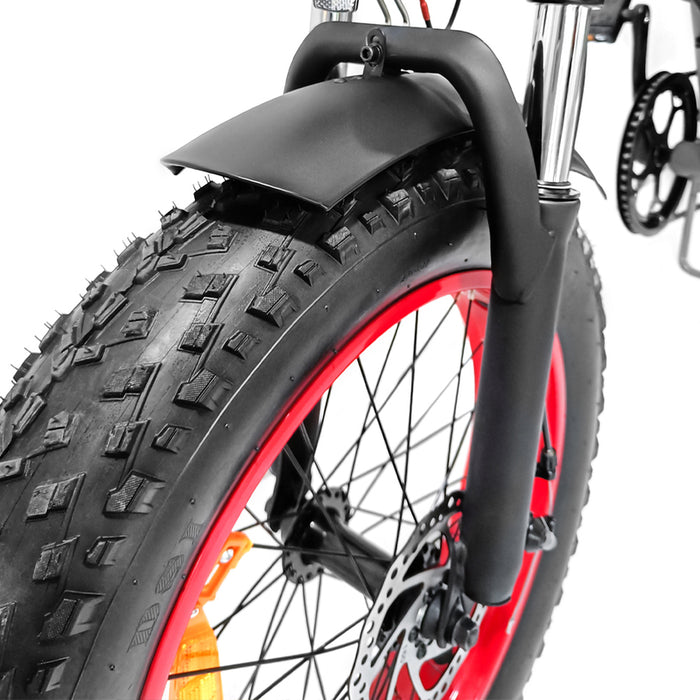 Electric bicycle ARGENTO MINIMAX RED MY2025 250 W, UP TO 25 KM/H, MILEAGE UP TO 70 KM, 20.00 "
