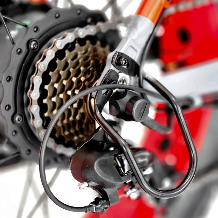 Electric bicycle ARGENTO MINIMAX RED MY2025 250 W, UP TO 25 KM/H, MILEAGE UP TO 70 KM, 20.00 "