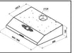 Arielli ACH-6022W hood - Абсорбатори<<<Домакински електроуреди<<<TechMart