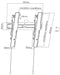 Arielli ATB-5744 SLIM TV stand - Стойки за телевизор<<<Аксесоари за телевизори<<<Аксесоари<<<TechMart&&&Стойки за
