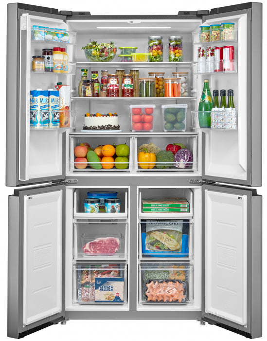 Refrigerator with freezer Arielli ACD-611RWEN + Coffee machine ARIELLI ACM-2011 TOUCH