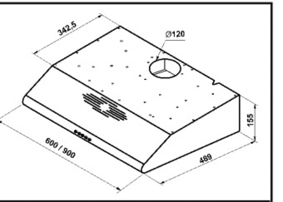 Arielli ACH-6022SS hood