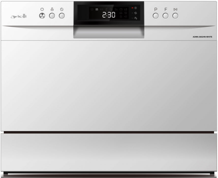 Arielli ADW6-3602HN Compact Dishwasher White
