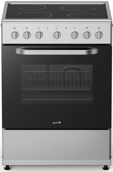 Cooker with ceramic hob ARIELLI C-6590CER-IX