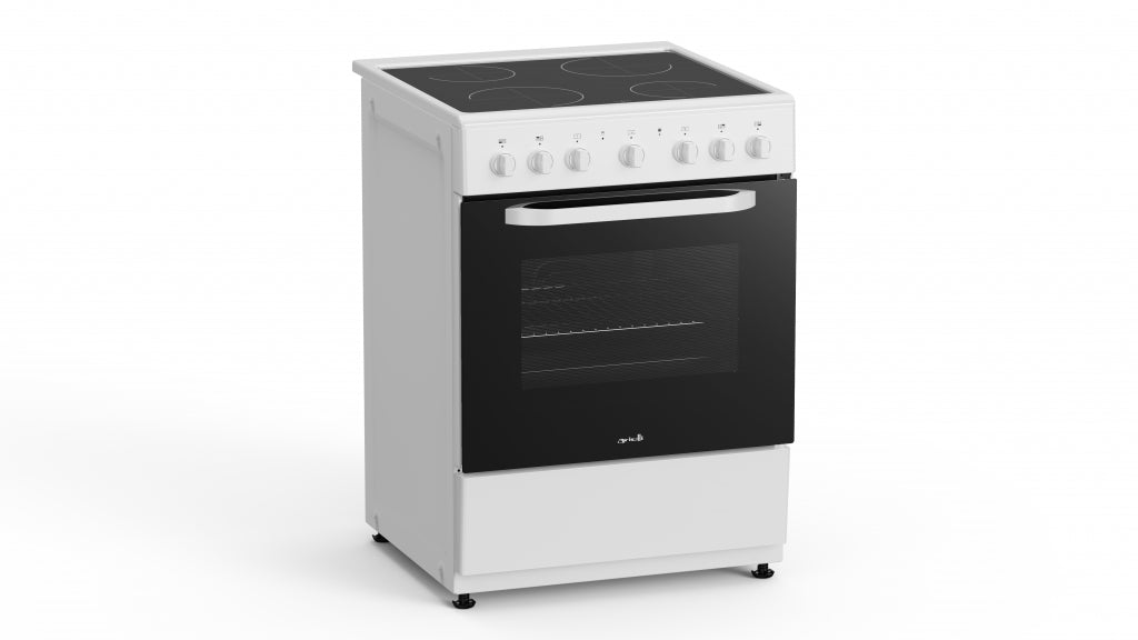 Cooker with ceramic hob ARIELLI C-6590CER-W