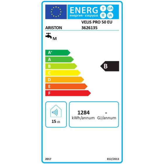 Multi-position boiler ARISTON VELIS PRO 50 EU - 3626135
