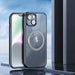 Armored case for iPhone 15 Plus with MagSafe Dux Ducis Aimo Mag - black - Cell phone cases and covers<<<HurtelXML