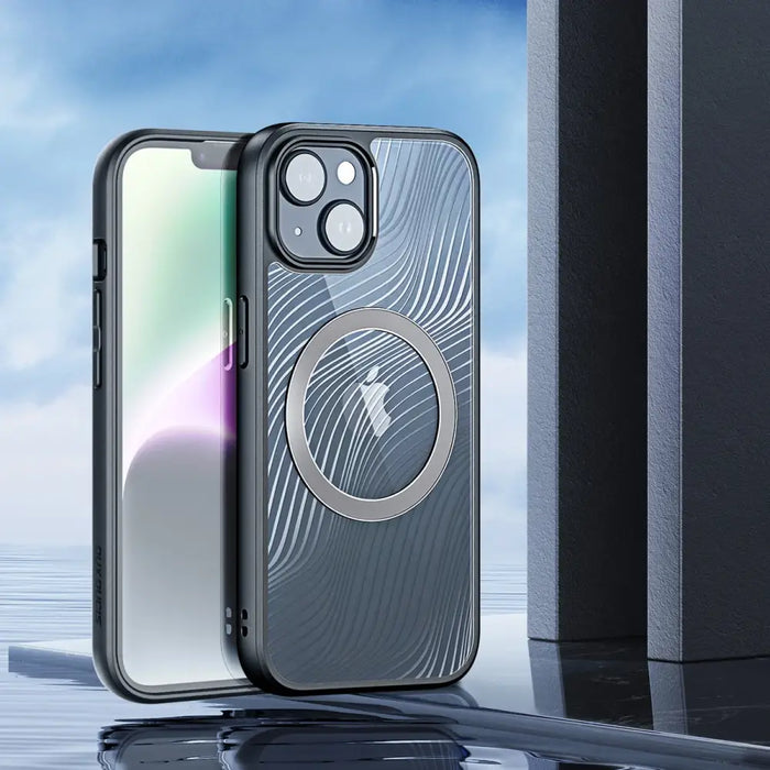 Armored case for iPhone 15 with MagSafe Dux Ducis Aimo Mag - black - Cell phone cases and covers<<<HurtelXML