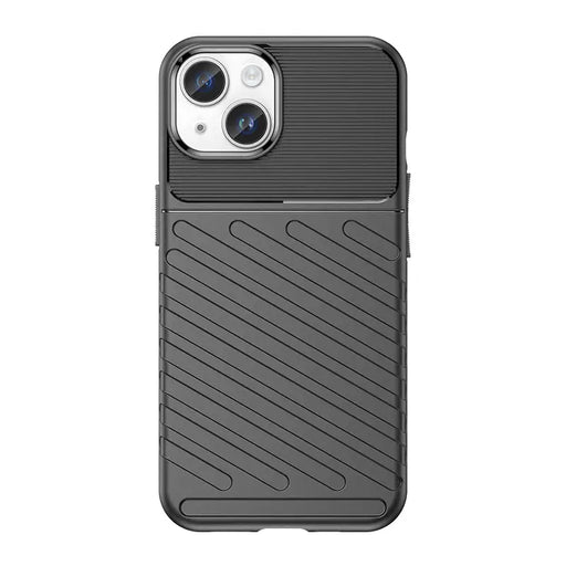 Armored iPhone 15 Plus Thunder Case - black - Cell phone cases and covers<<<HurtelXML