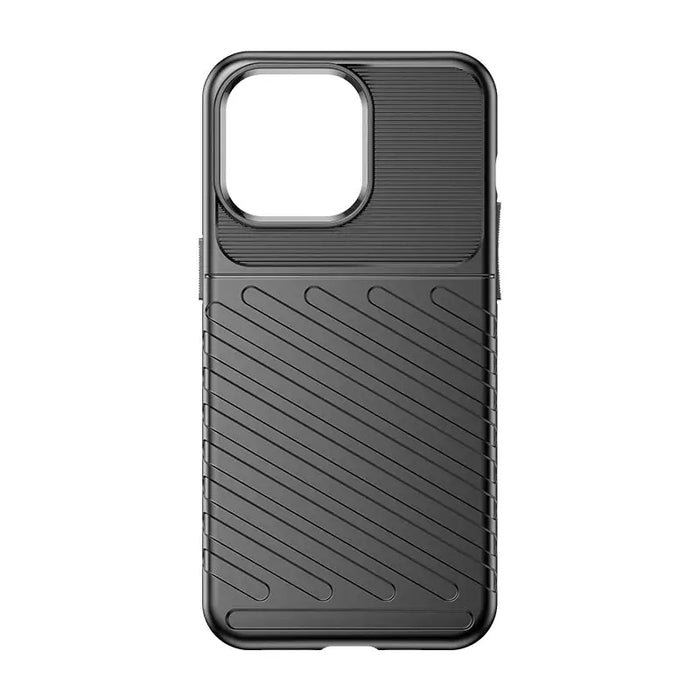 Armored iPhone 15 Pro Max Thunder Case - blue - Cell phone cases and covers<<<HurtelXML