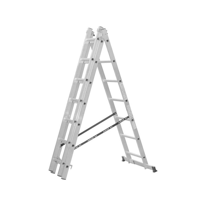UNIVERSAL ALUMINUM LADDER 3X7 ARON CH307