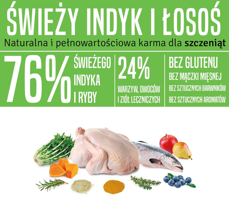 ARQUIVET Fresh Puppy Turkey and Salmon - semi-moist dog food - 10kg