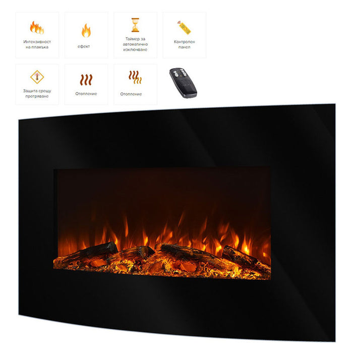 FIREPLACE ART FLAME SANTORINI