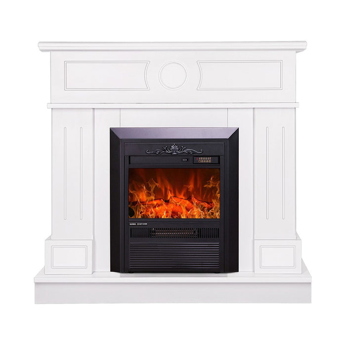 FIREPLACE AND COVERING ART FLAME AMBASADOR WHITE&CRISTINA