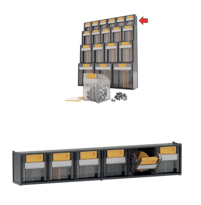 MODULAR CABINET 6 COMPARTMENTS
