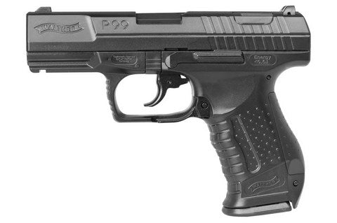 Walther P99 spring-loaded ASG pistol black