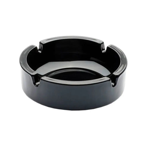 ASHTRAY SELENA BLACK GLASS F10.5CM BRIO - Други кухненски пособия<<<Домашни потреби<<<Кухня<<<Praktiker