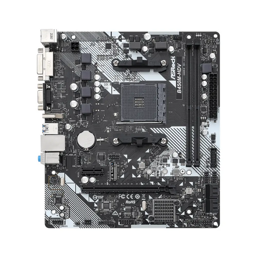 ASROCK B450M-HDV R4.0 motherboard - Дънни платки AMD<<<Дънни платки<<<Компоненти<<<ALSO&&&Дънни платки<<<Компютърни