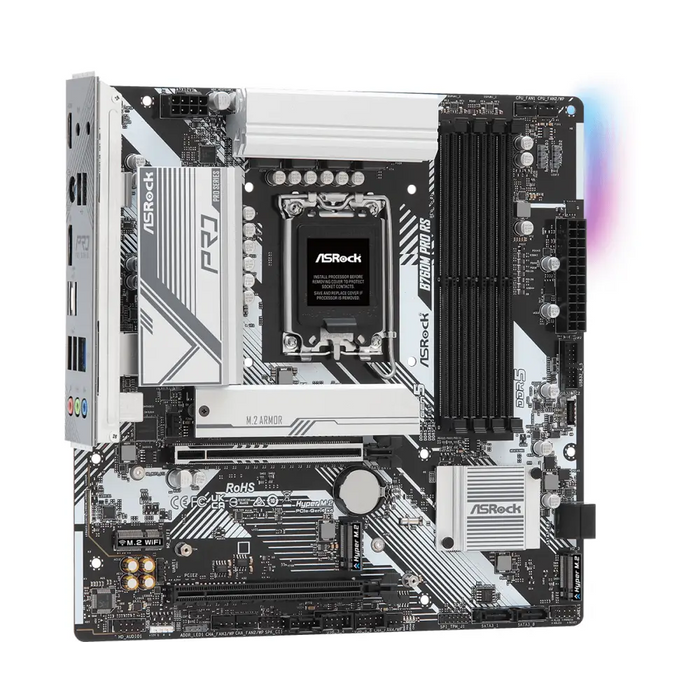 ASRock B760M Pro RS DDR5 motherboard - Гейминг дънни платки<<<Гейминг компоненти<<<Гейминг<<<ALSO&&&Дънни