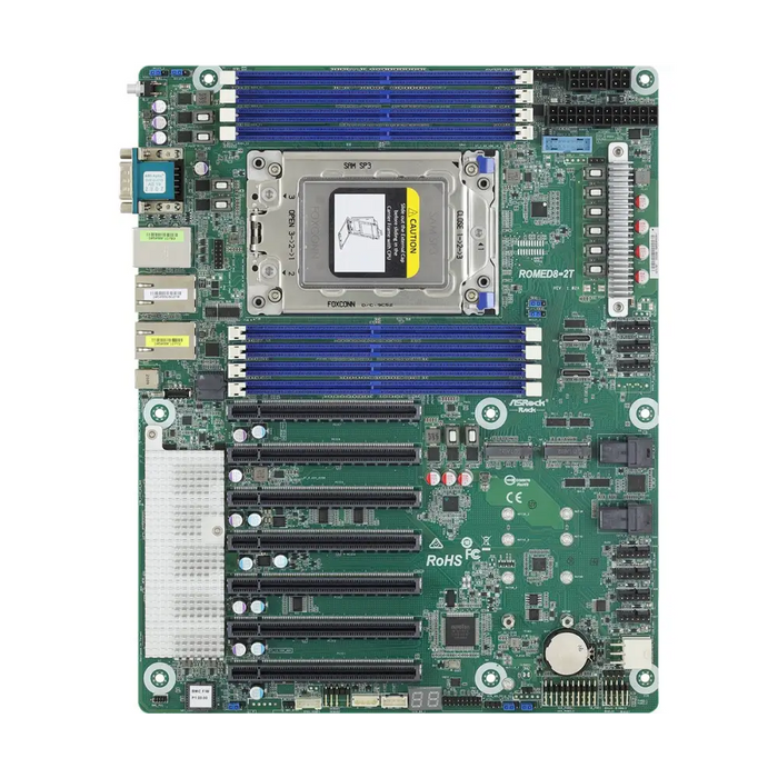 Asrock ROMED8-2T motherboard LGA 4094 ATX - AMD server motherboardsPLG-SAM<<<MotherboardsPLG<<<ActionPL