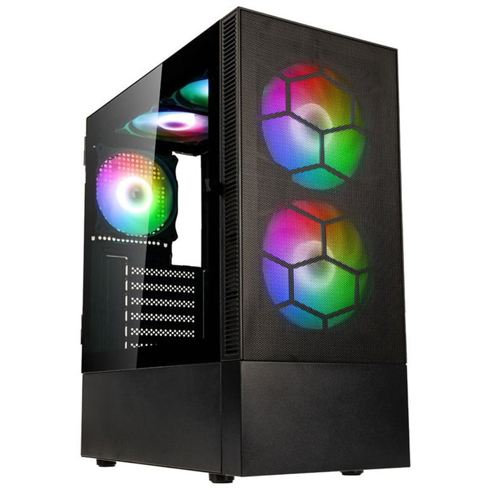 Gaming desktop computer GPLAY STRIKE AMD RYZEN 7 5700, NVIDIA GEFORCE RTX 3050 ECO, 8 GB GDDR6, RAM MEMORY 8+8 GB, 3200 MHz