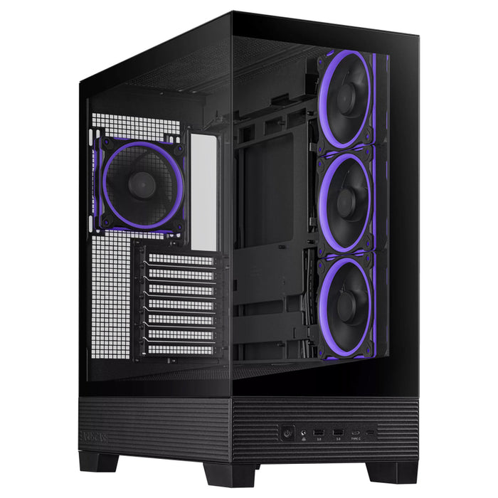 Gaming desktop computer GPLAY HUNTER AMD RYZEN 7 5700X, AMD RADEON HELLHOUND RX9060XT, RAM 8+8 GB, 3200 MHz