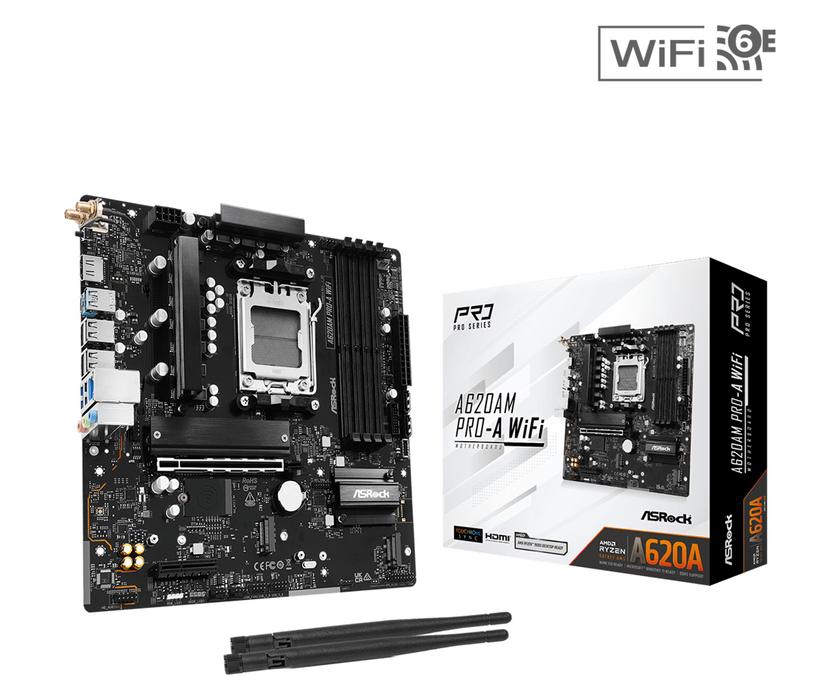 Motherboard ASRock A620AM PRO-A WIFI, AM5