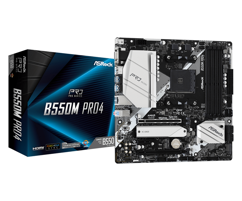 ASRock B550M Pro4, AM4 motherboard
