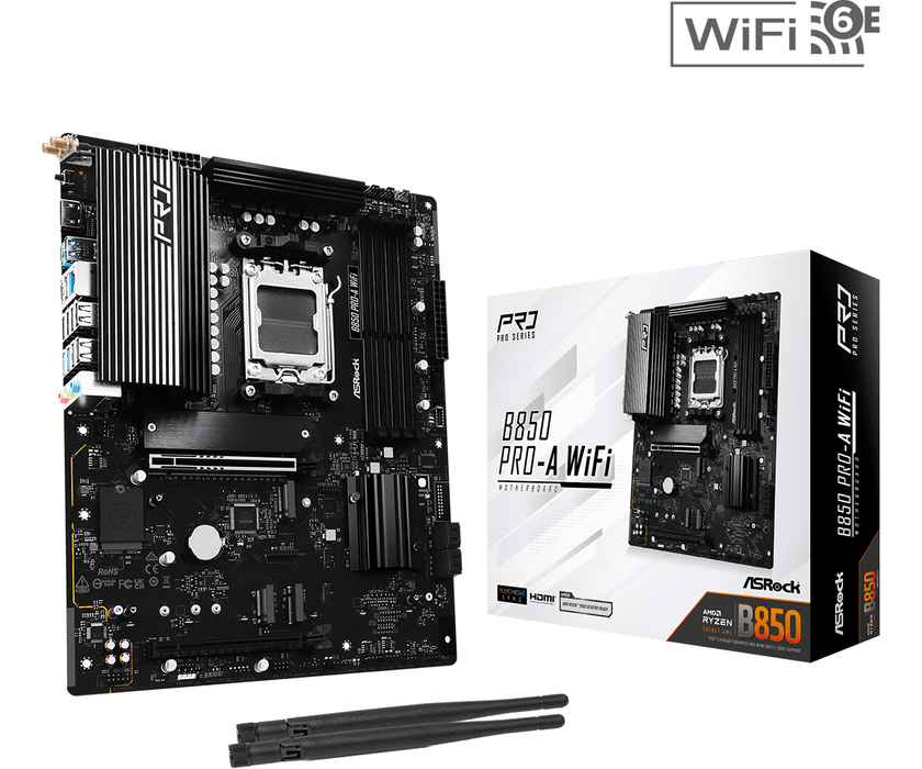 Motherboard ASRock B850 PRO-A WIFI socket AM5