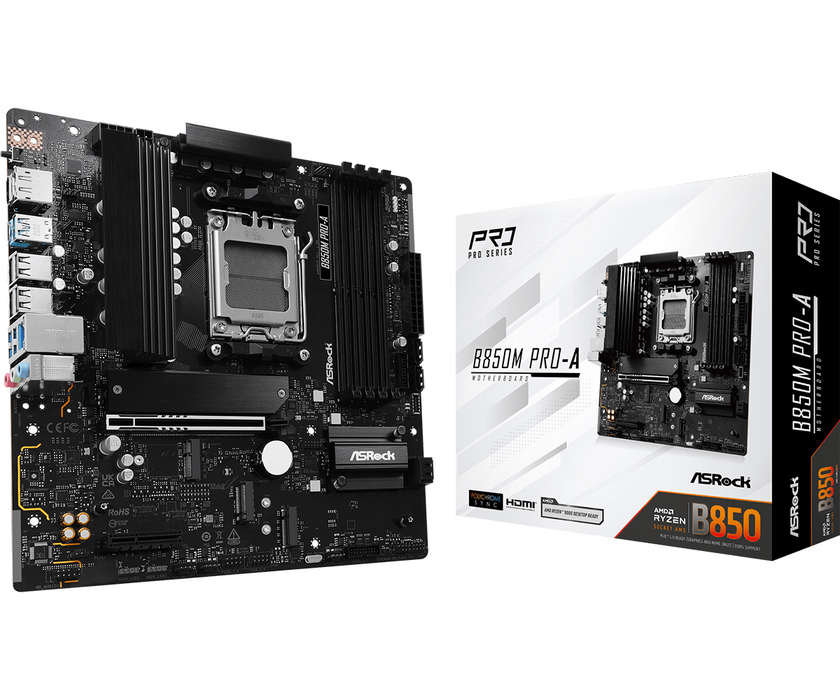 ASRock B850M Pro-A Socket AM5 Motherboard