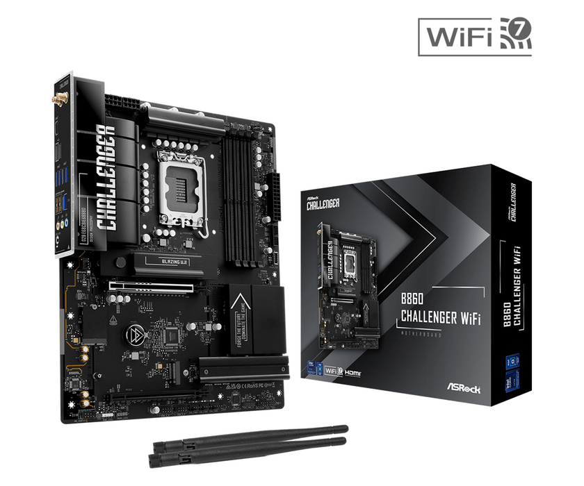 Motherboard ASRock B860 Challenger WIFI, LGA 1851