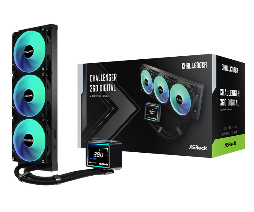 ASRock Challenger 360 Digital CPU Cooler