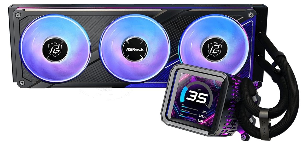 ASRock Phantom Gaming 360 LCD Cooling