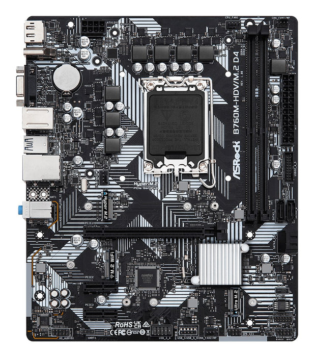 Motherboard ASRock B760M-HDV M.2, LGA1700, ATX