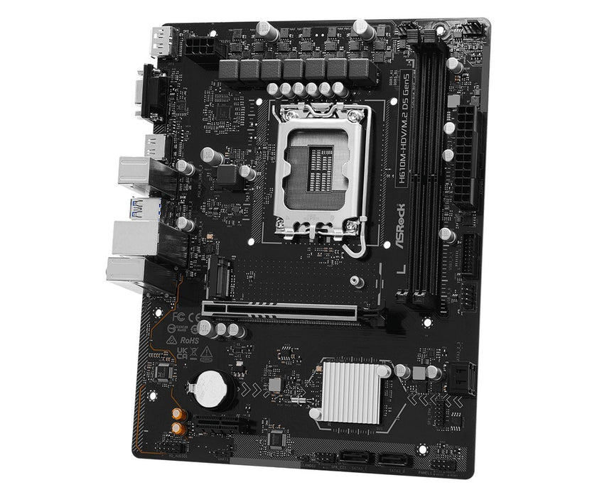 Asrock H610M-HDV/M.2 D5 GEN5 motherboard
