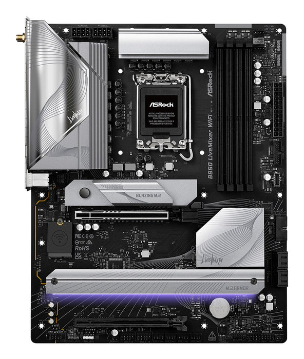 Motherboard ASRock B860 LiveMixer WIFI 6E, LGA 1851